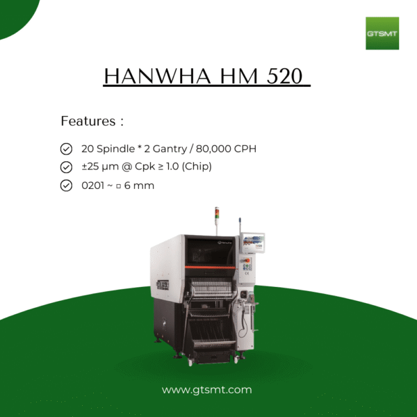 Hanwha HM520 pick and place machine - Image 2